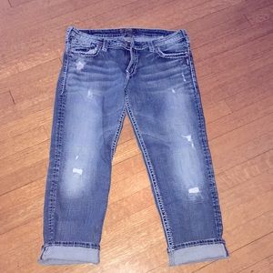 Silver Aiko Capri W33/L25